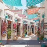 معماری و فضای سنتی بازار ته لنجی