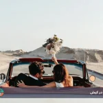 اجاره ماشین عروس کروک در کیش برای عکاسی عروسی